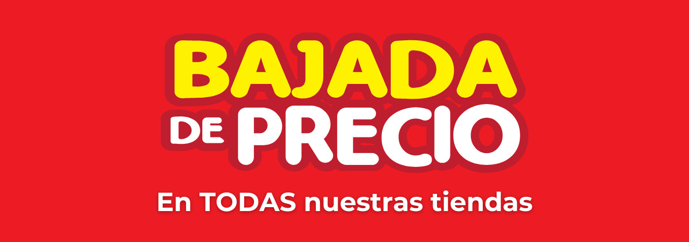 Bajamos los precios en TODAS las tiendas