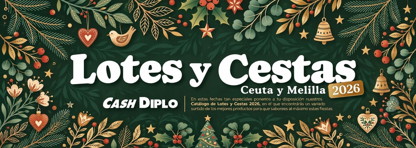 Descubre nuestro catálogo de lotes y cestas para Navidad 2026 en Ceuta y Melilla